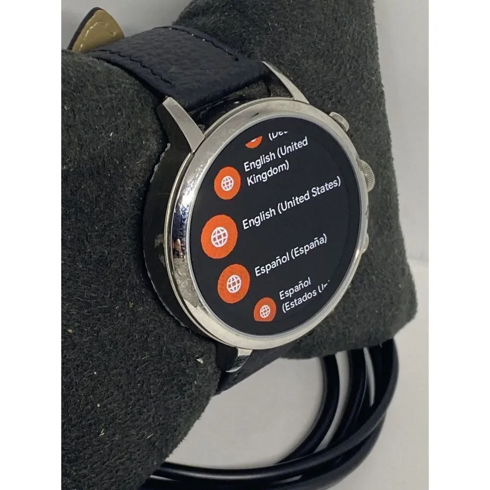 Fossil Gen 4 Authentic Digital Dial Smart Watch Custom Band FTW6017 AB628